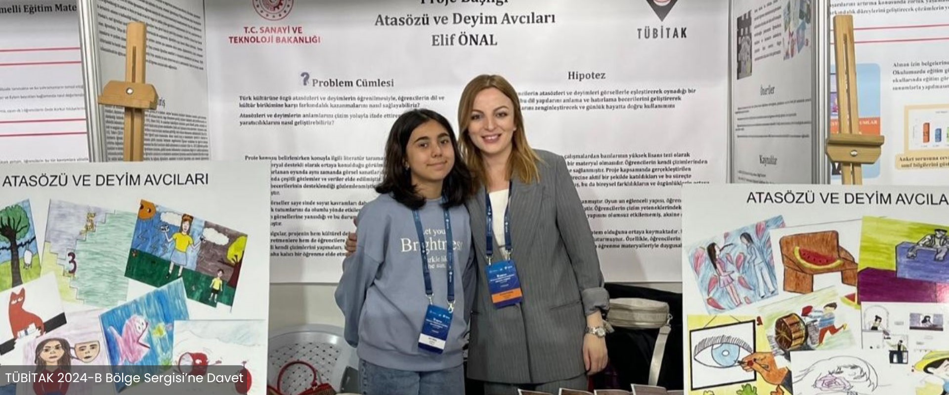 TÜBİTAK 2024-B Bölge Sergisi’ne Davet