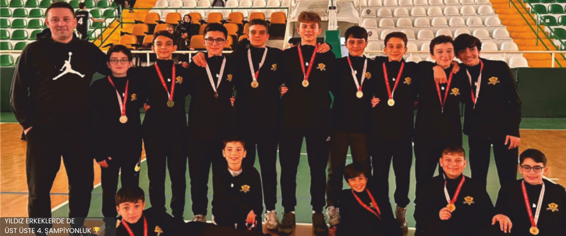 YILDIZ ERKEKLERDE DE ÜST ÜSTE 4. ŞAMPİYONLUK 🏆
