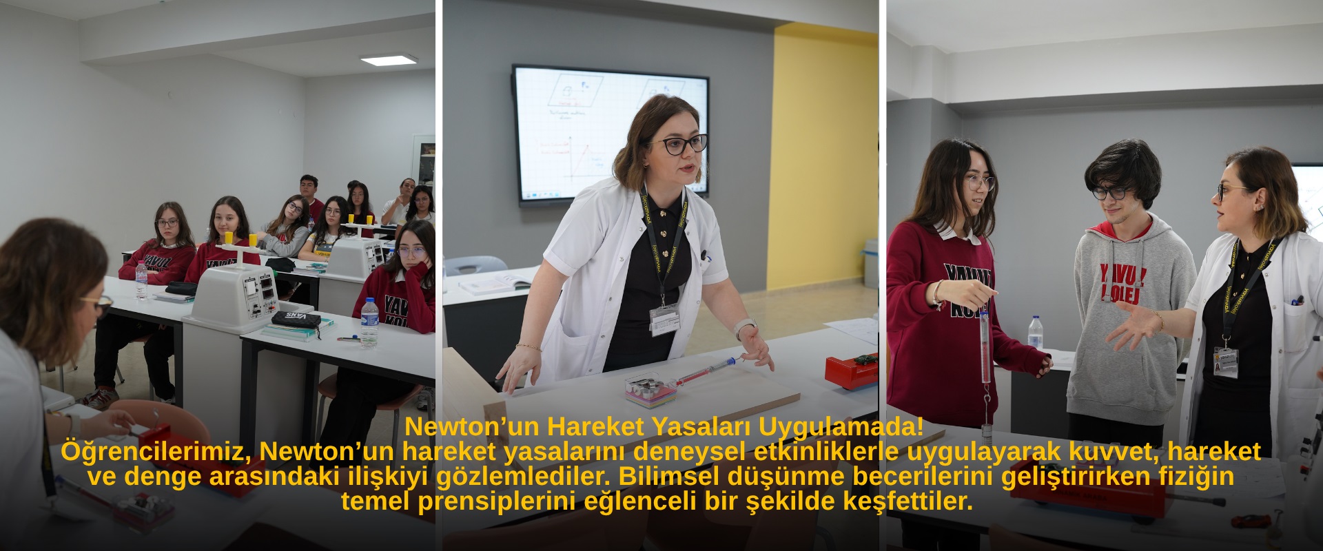 Newton’un Hareket Yasaları Uygulamada!