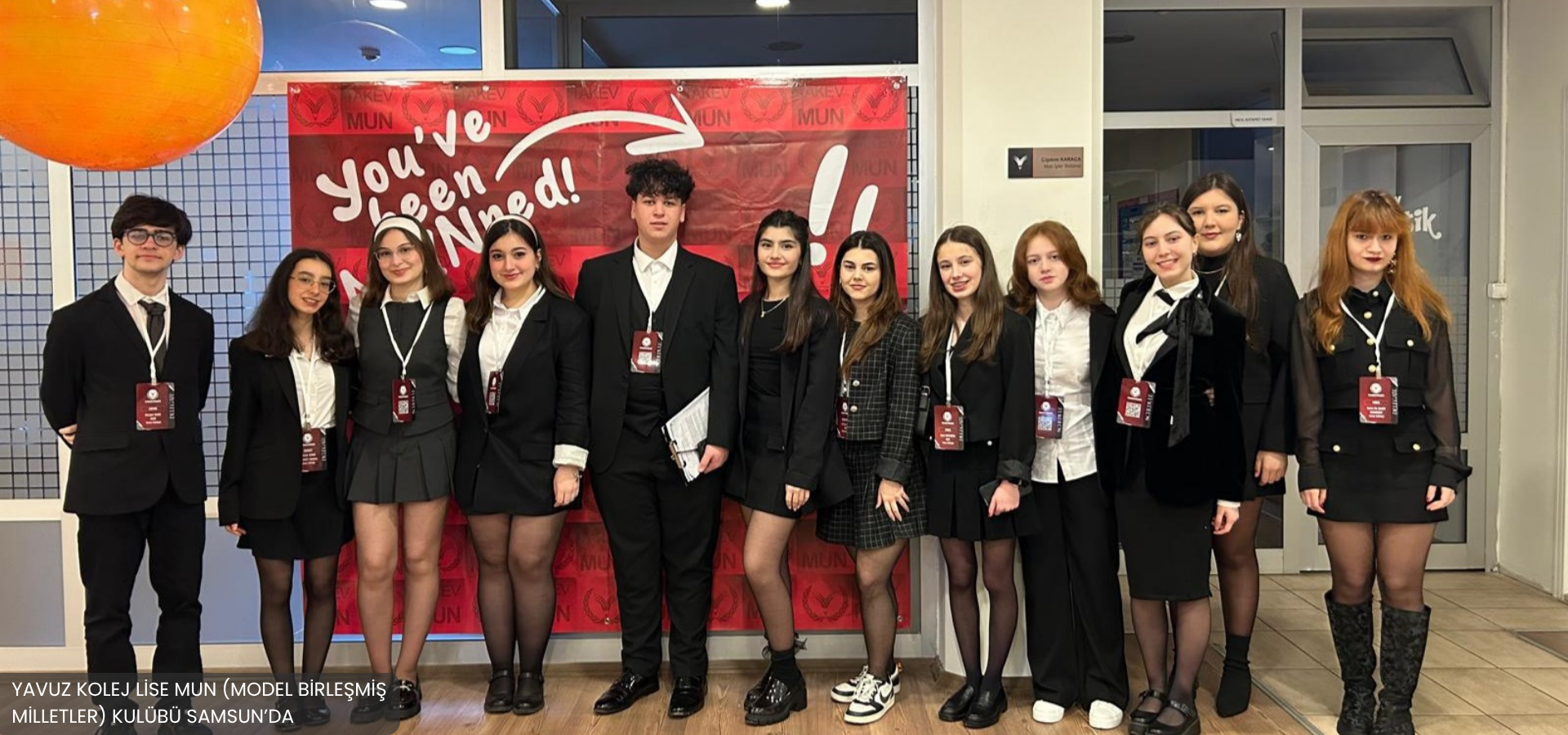 YAVUZ KOLEJ LİSE MUN (MODEL BİRLEŞMİŞ MİLLETLER) KULÜBÜ SAMSUN’DA!