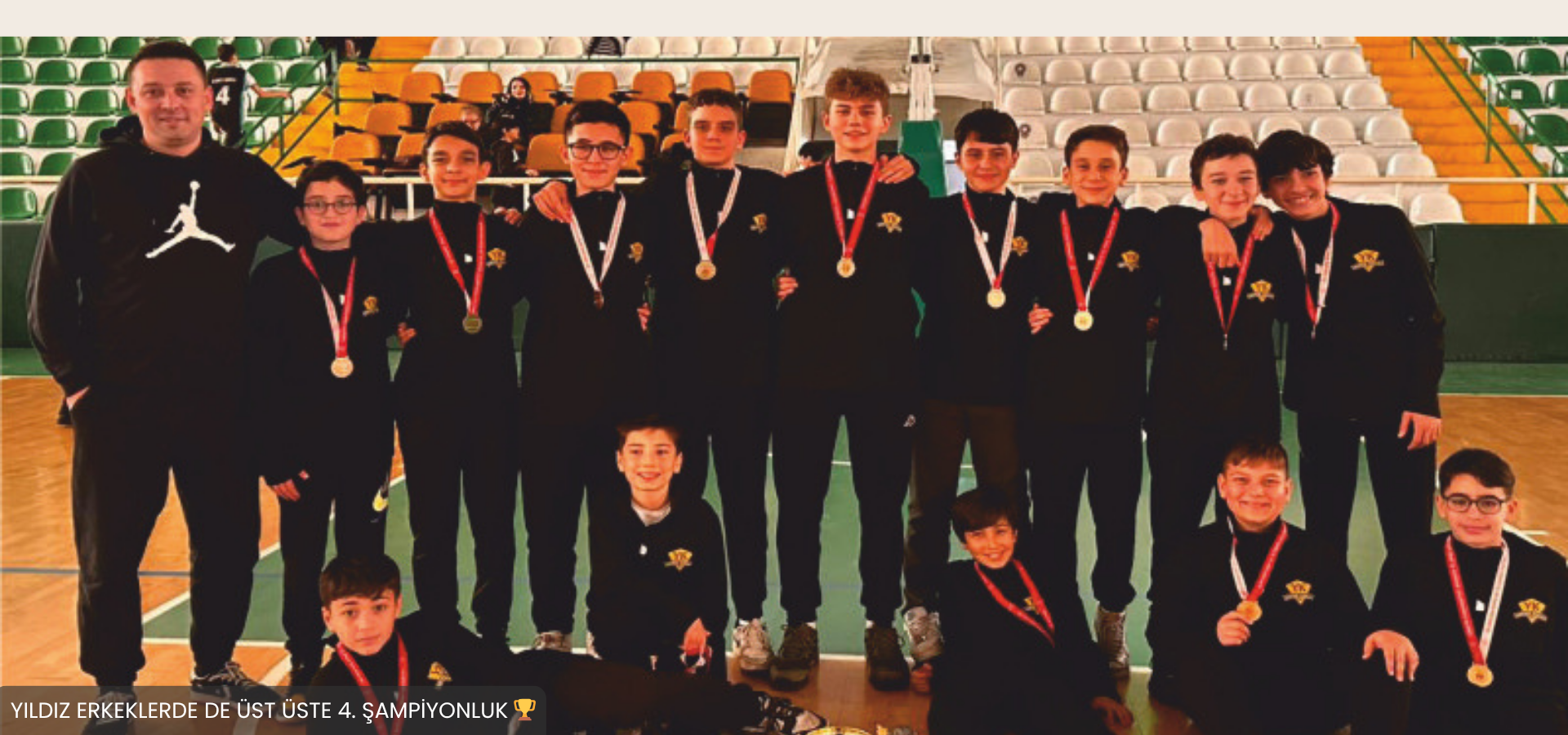 YILDIZ ERKEKLERDE DE ÜST ÜSTE 4. ŞAMPİYONLUK 🏆