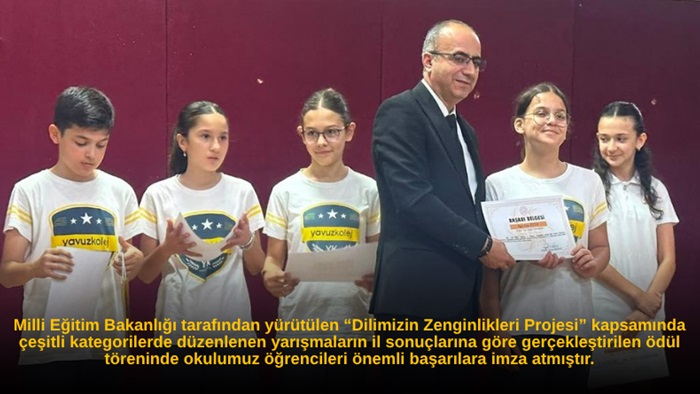DİLİMİZİN ZENGİNLİKLERİ PROJESİ
